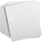 3D Foam Brick Wall Sheets (27*30) Inch