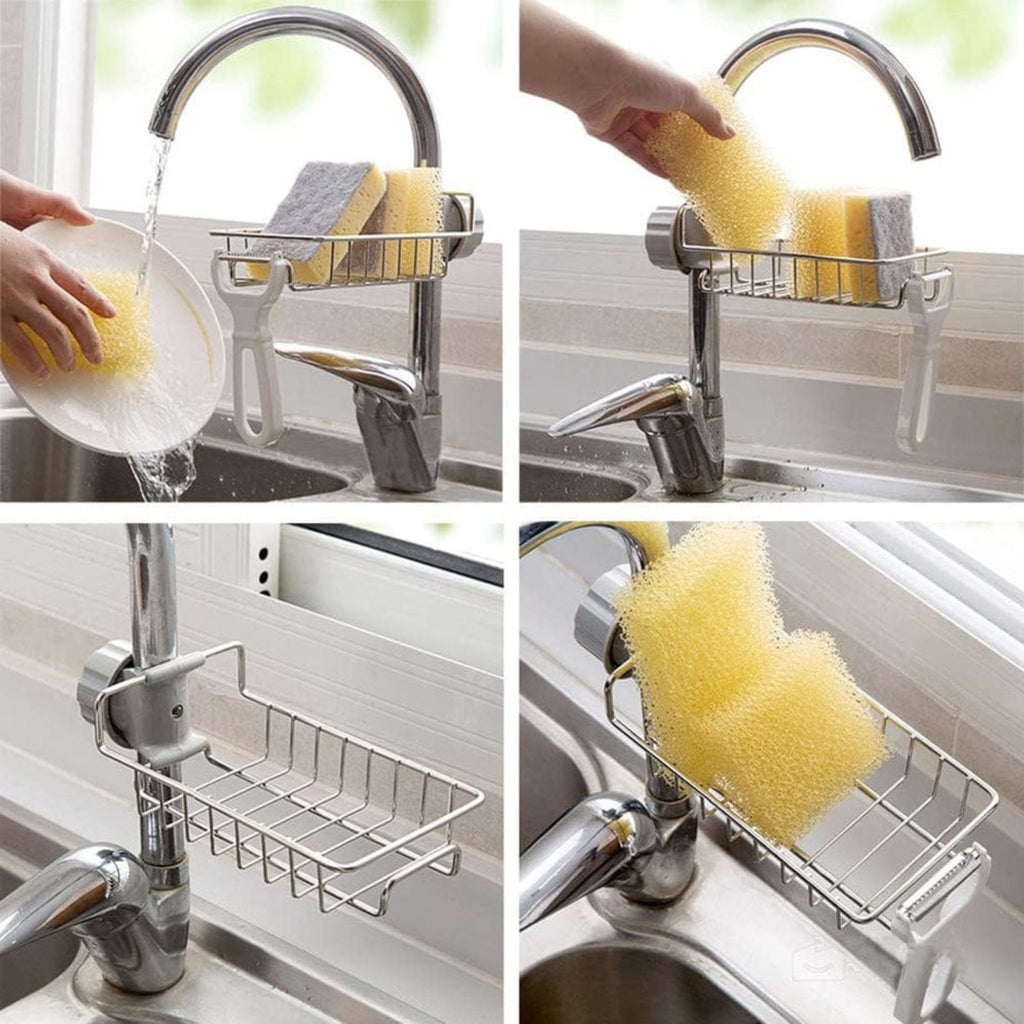 3-Piece Kitchen Sink Cleaning & Storage Bundle.