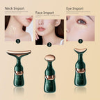 3 in 1 Anti Wrinkles Face Neck Eyes Massager,Vibration Facial Massager for Skin Care