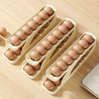 Automatic Scrolling Egg Rack, Double Layer Egg Dispenser