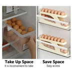 Automatic Scrolling Egg Rack, Double Layer Egg Dispenser