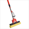 Butterfly Type Stainless Steel Handle Squeeze Sponge Mop