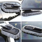 Car Duster Brush – Multipurpose Car Wash Brush Non-Scratchable Microfiber with Long Extendable Handle.