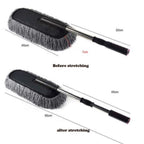Car Duster Brush – Multipurpose Car Wash Brush Non-Scratchable Microfiber with Long Extendable Handle.