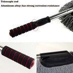 Car Duster Brush – Multipurpose Car Wash Brush Non-Scratchable Microfiber with Long Extendable Handle.