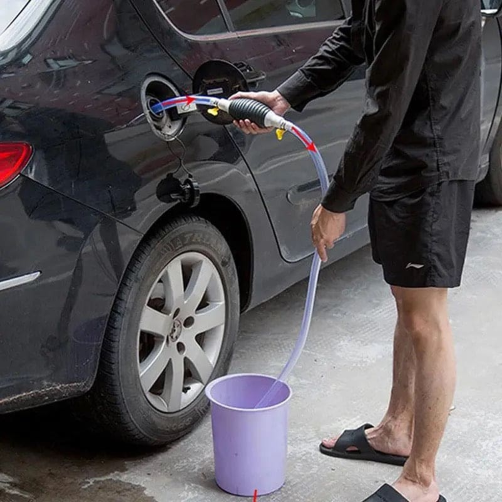 Multifunctional Liquid Sucker, Fuel Transfer Siphon Pump, Portable Hand Fuel Pump.