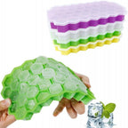 Honeycomb Ice Tray With Lid (37 Cubes)