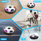 Hover Soccer Ball, Hover Ball Soccer Toy for Kids, Gravity Hover Football with Led Light, Battery Operated Ball Soccer
