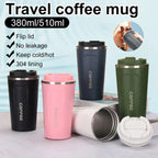 temperature display travel coffee mug
