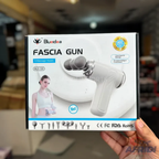 Three Headed Fascial Gun Massager  6 Speed Deep Tissue Muscle Massage Gun