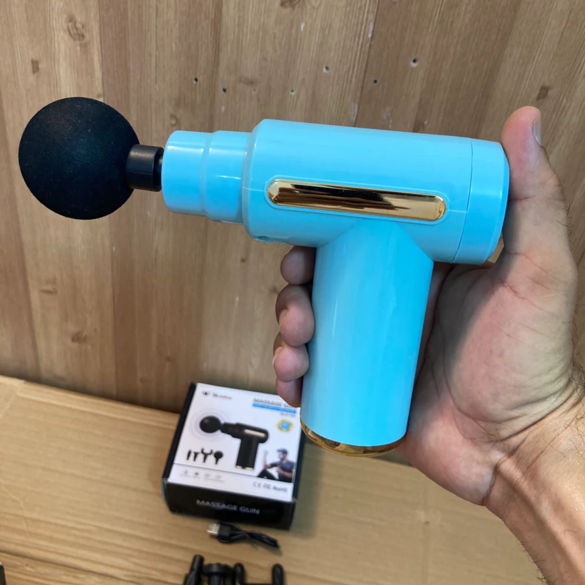 Massager Gun Machine Multipurpose Deep Tissue Massage Gun Blueidea BL-720