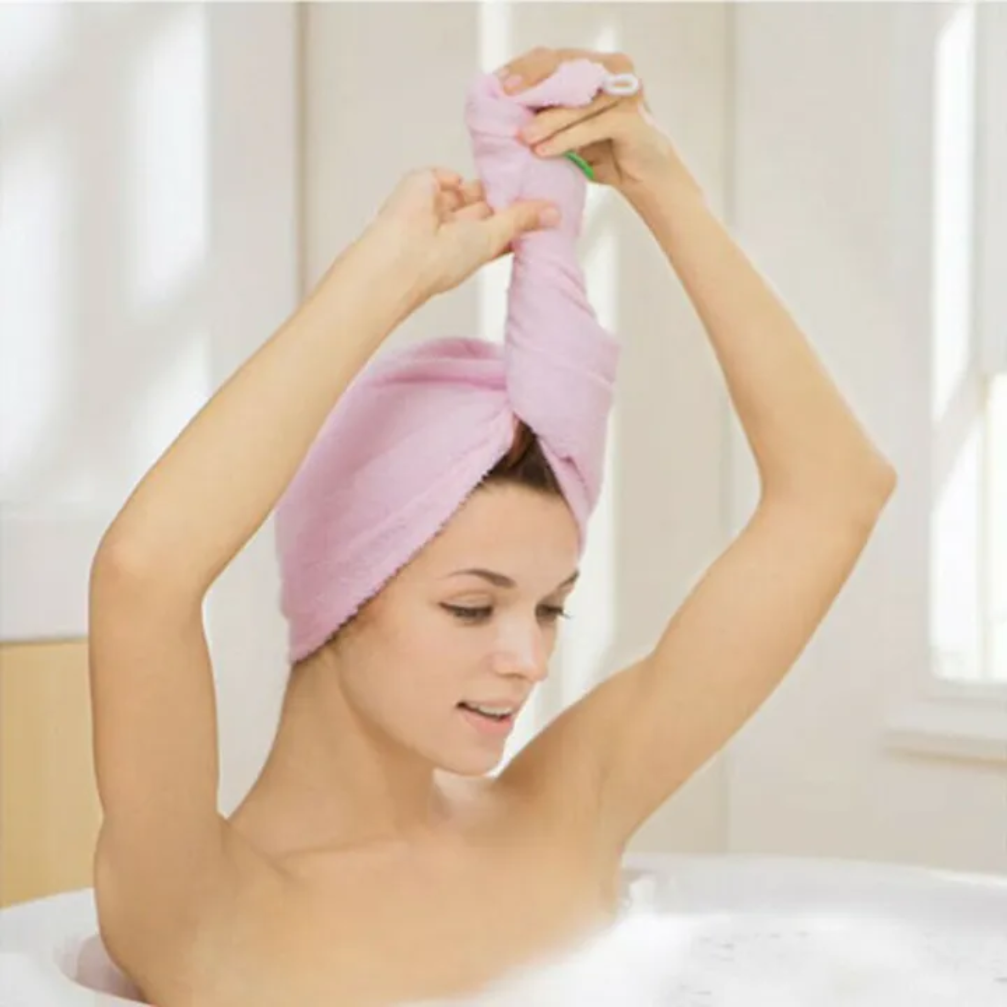 Microfiber Quick Hair Drying Cap Towel