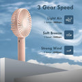 Mini Portable USB Hand Fan Personal Cooling Device Small Portable Fan for Portable Misting