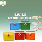 Multipurpose First Aid Box & Medicine Organizer - Swiss Medical box