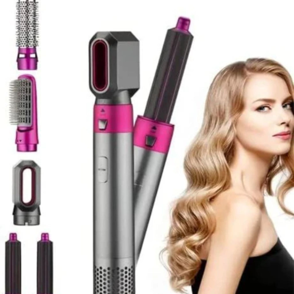 One Step - 5 in 1 Multifunctional Hair Dryer Styling Tool