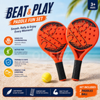 PLAYSPOT PADEL RACKETS 4 PCS SET