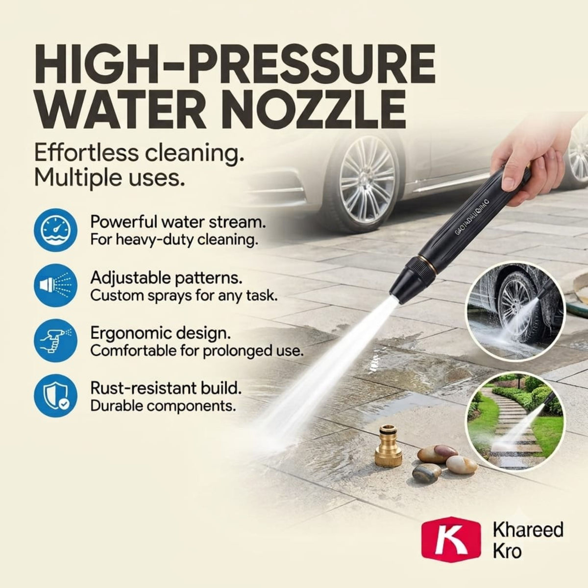 Portable Water Sprayer Nozzle - Buy One Get One Free