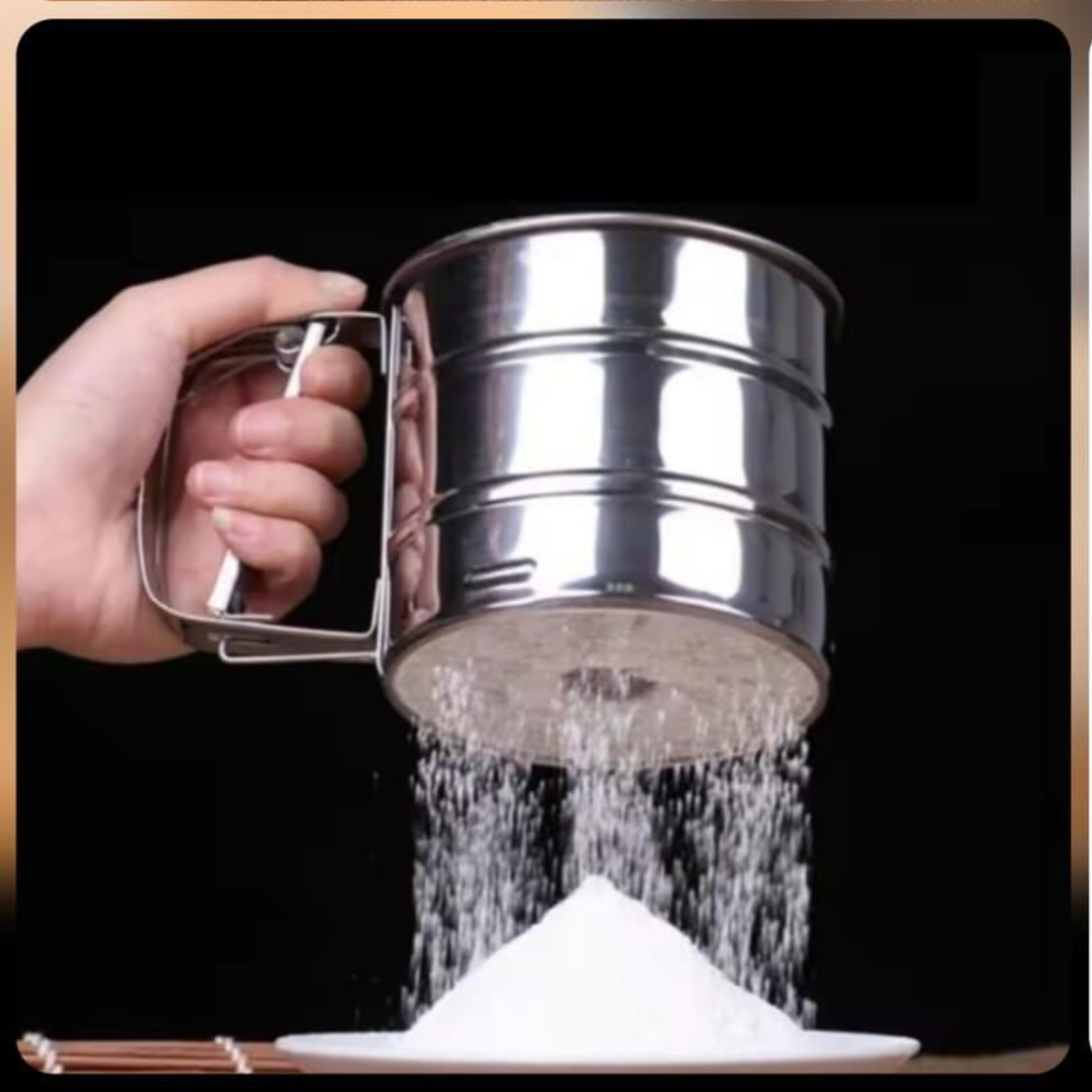 Stainless Steel Handheld Flour Sifter
