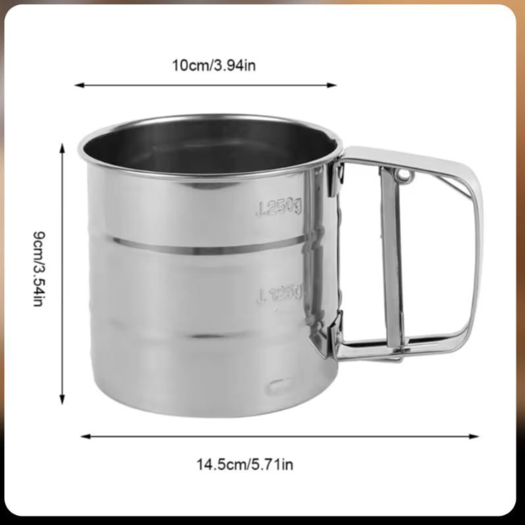 Stainless Steel Handheld Flour Sifter