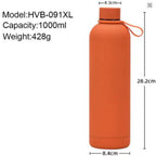 500 MLStainless Steel Vacuum Insulated Water Bottle with Matt Finish Keeps Cold/Warm