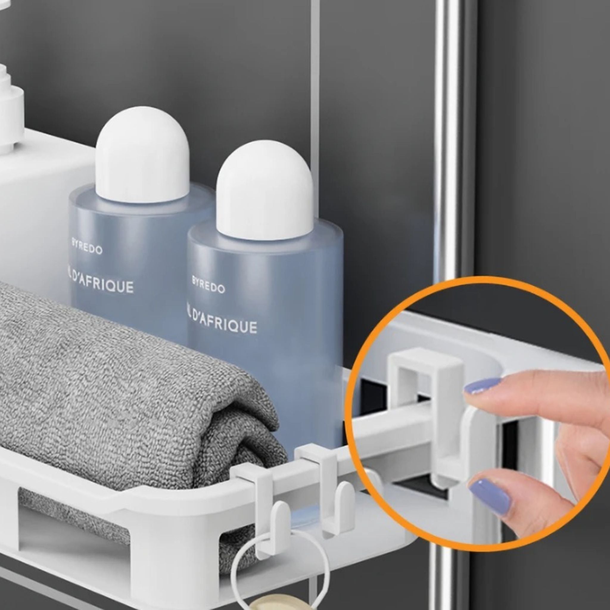 Toilet Rack Storage 2 Tier Multifunctional Shelves, Bathroom Shelf, Organizer