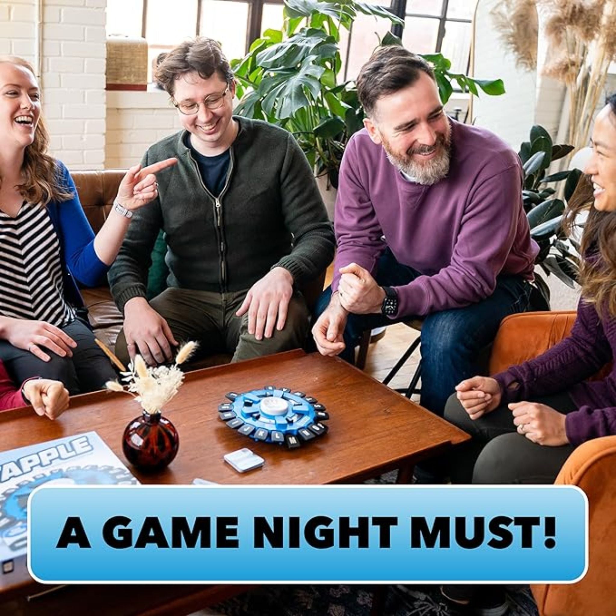 USAOPOLY The Original TAPPLE, The Fast-Paced Family Board Game