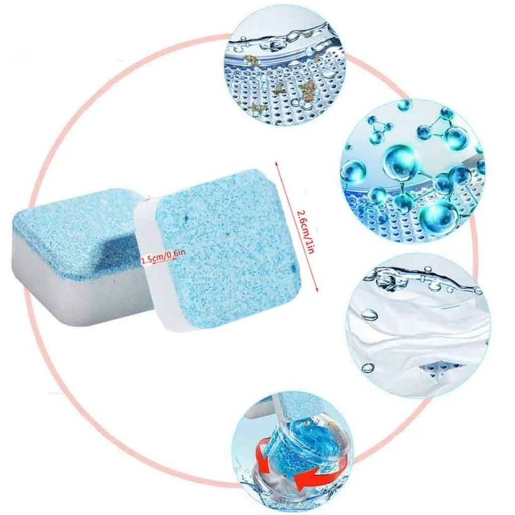 Washing Machine Cleaning Tablet - 12 Pcs