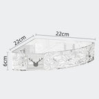 Water Ripple Bathroom Corner Rack